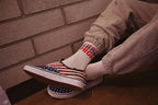 Men's Knitted Graphic Sport Crew Socks