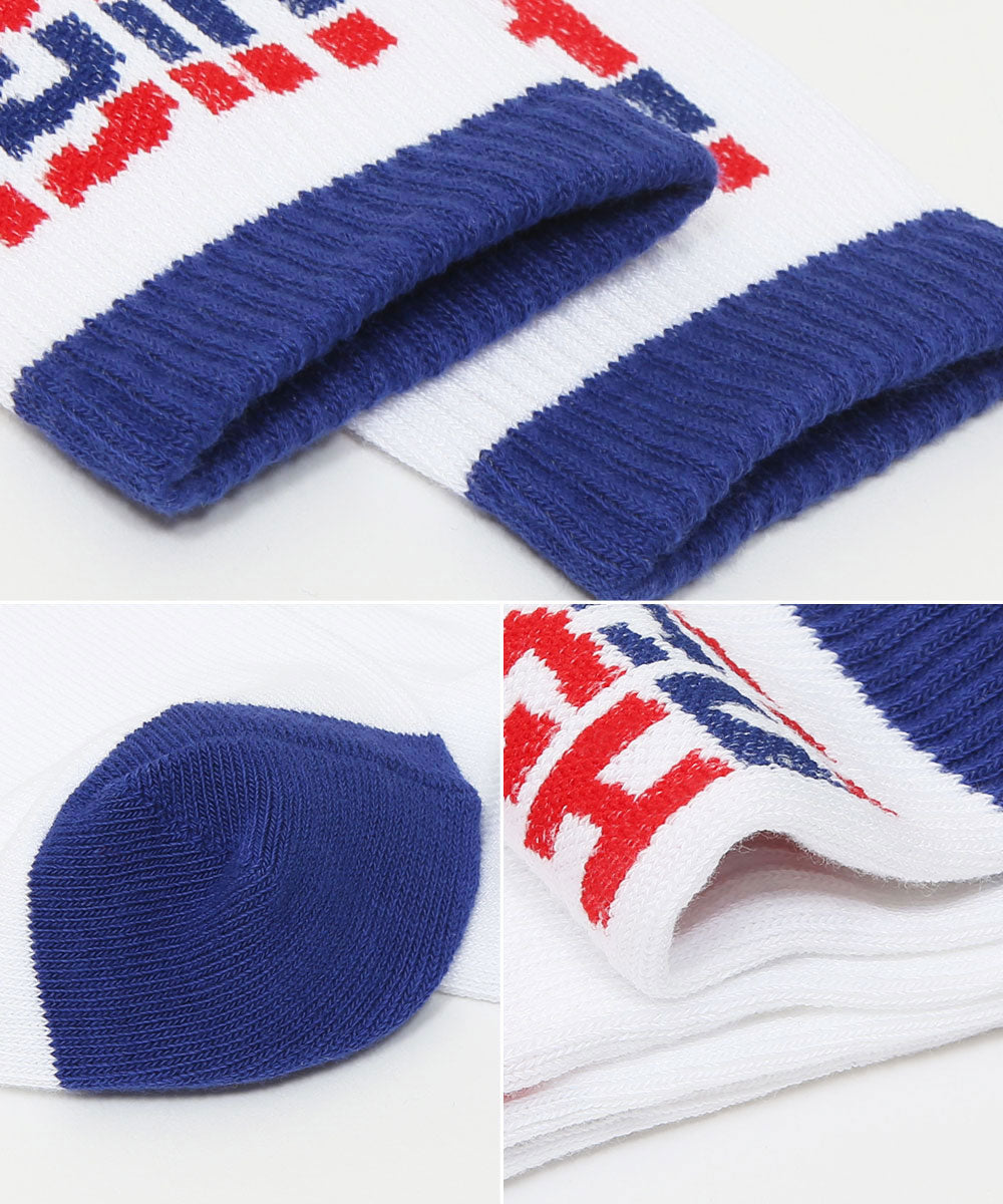 Men's Knitted Graphic Sport Crew Socks