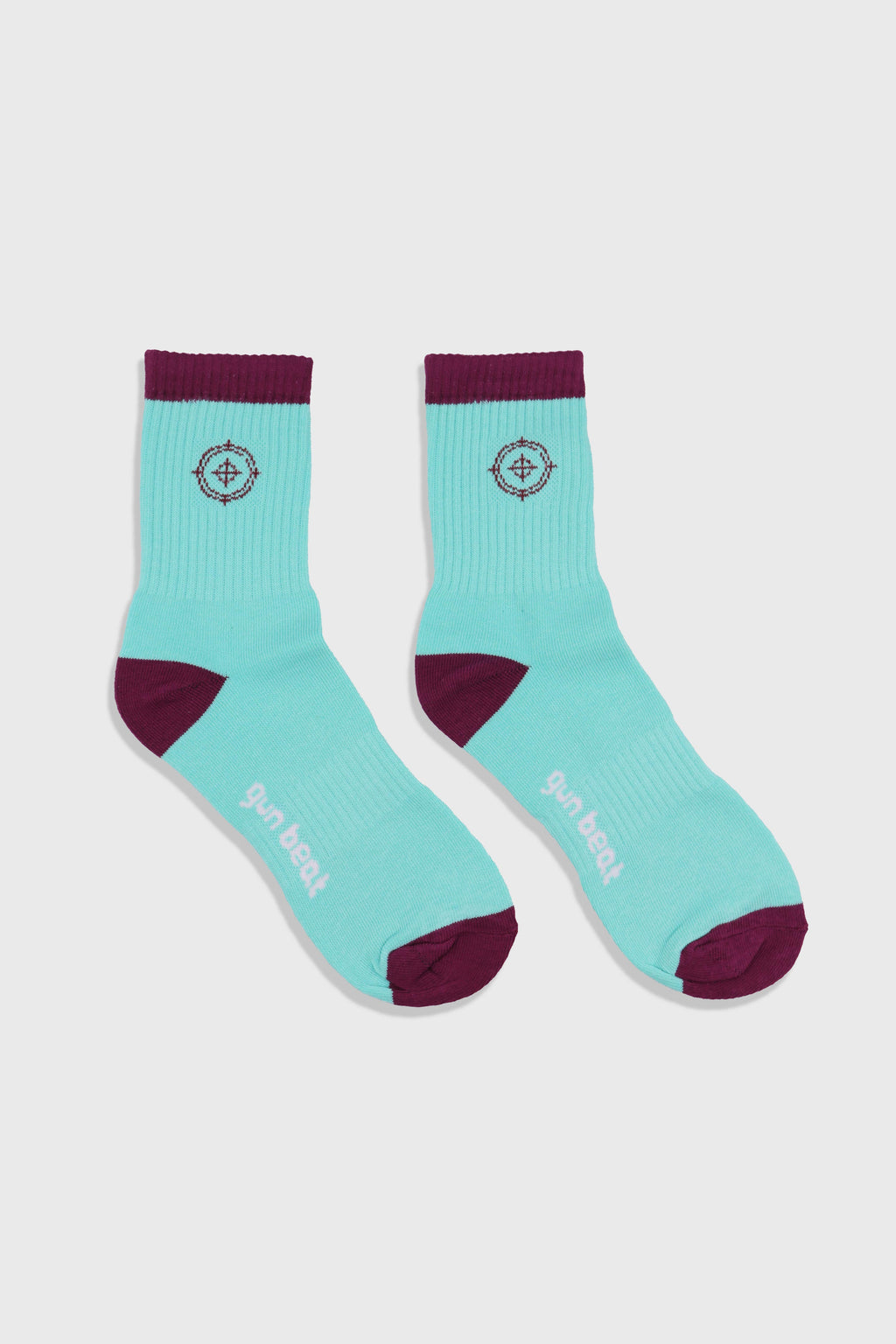 Men's Knitted Graphic Sport Crew Socks