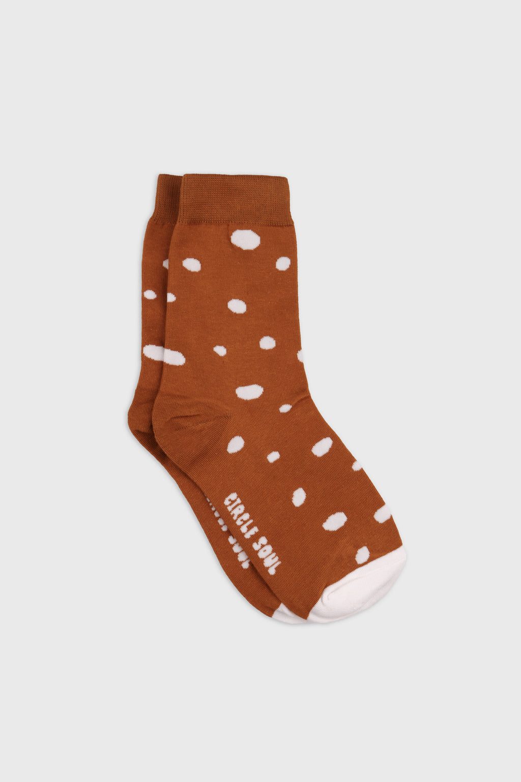 Women's Polka Dot Patterned Casual Crew Socks