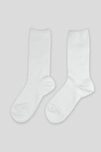 Women's Ultra-Lightweight Breathable Crew Socks-Cooling Performance White