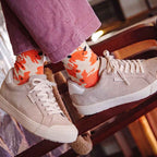 Women's Novelty Rabbit Graphic Crew Socks